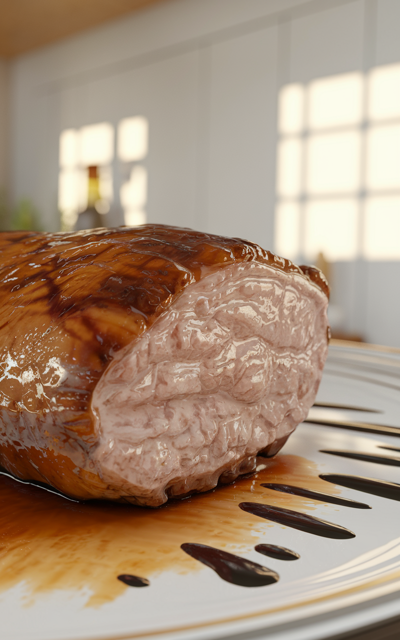 Balsamic Glazed Pork Tenderloin